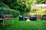 Furnished garden with barbecue